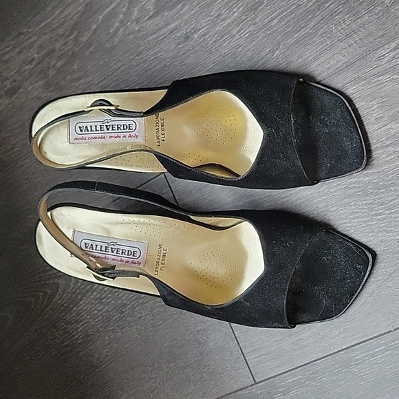Valleverde Suede Sling Backs - Picture 2 of 6